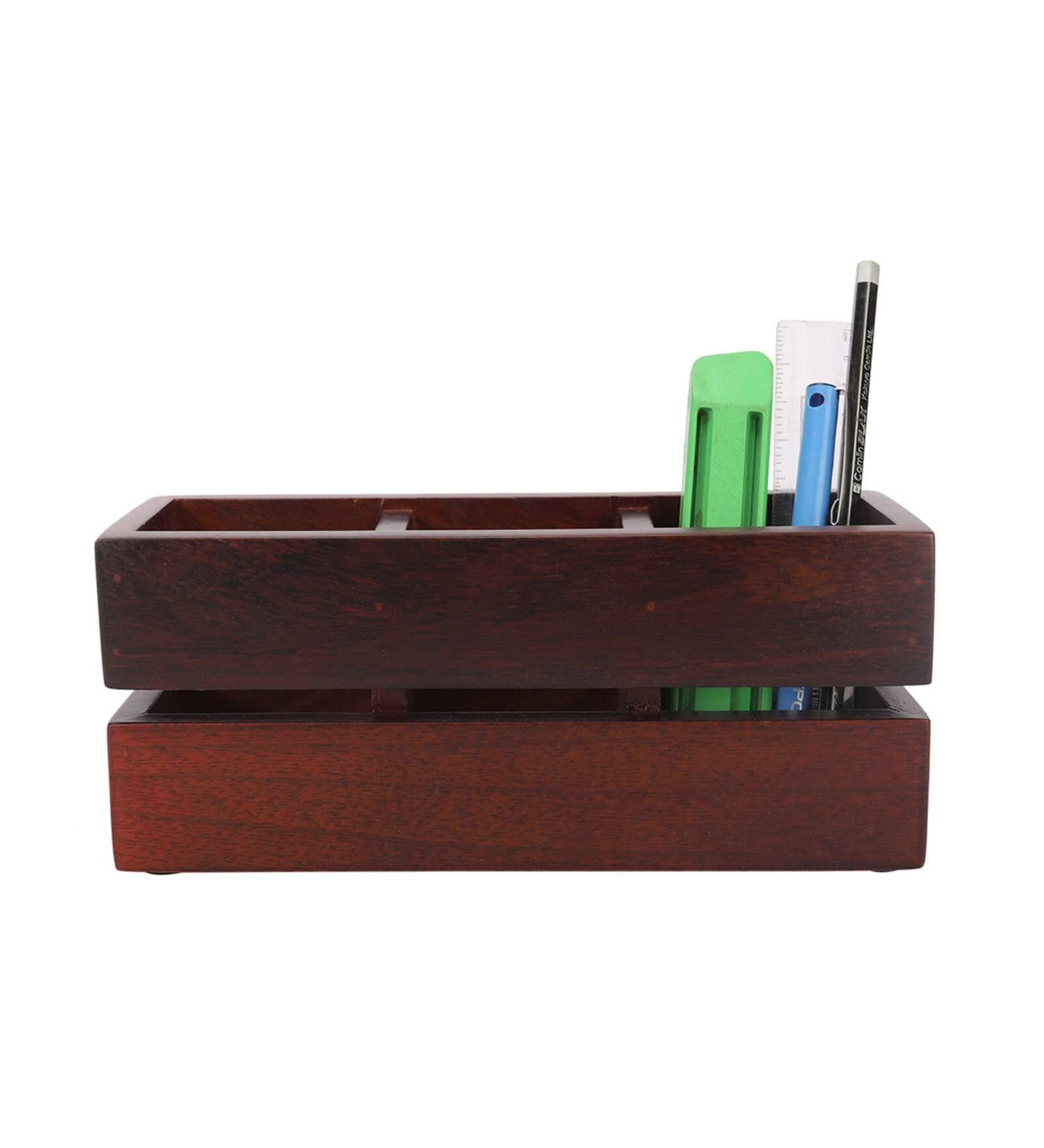 Stylewood Sheesham Wood Pen Stand